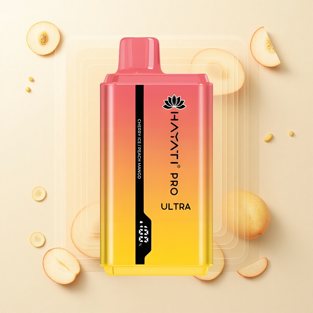Hayati Pro Ultra 15000 Povŕchov Batéria 850mAh 24ml Čerešňový ľad