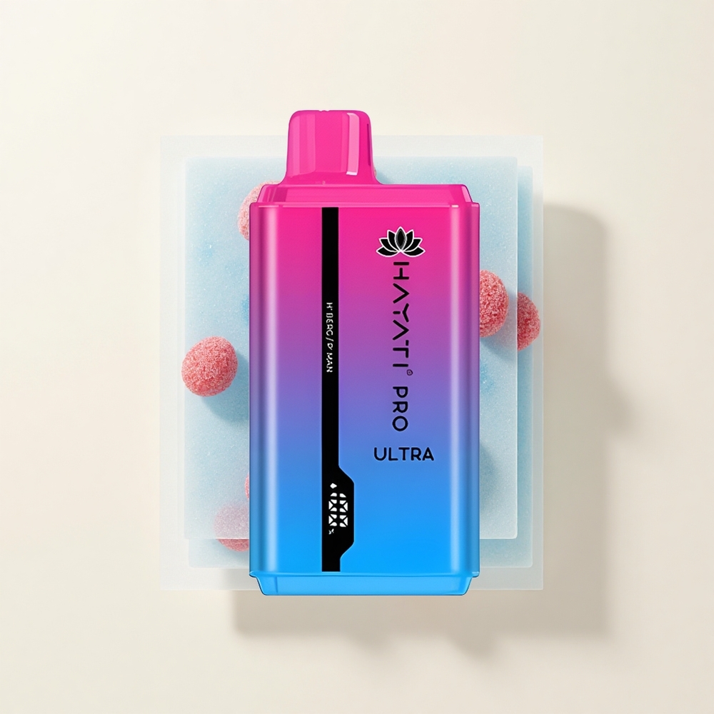 Hayati Pro Ultra 15000 Puffs 2x12ml 2 Modrá Malina Gumíky