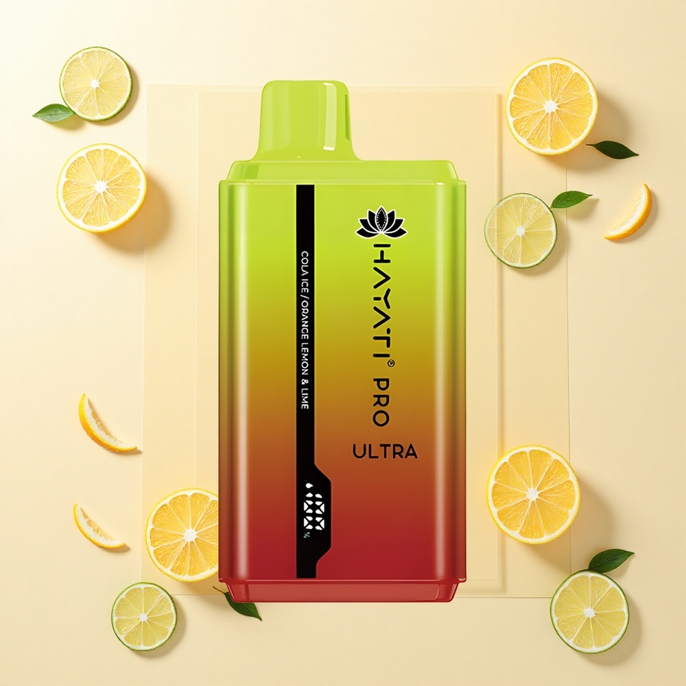 Hayati Pro Ultra 15000 Puffs 850mAh 24ml 2 Kola so ľadom