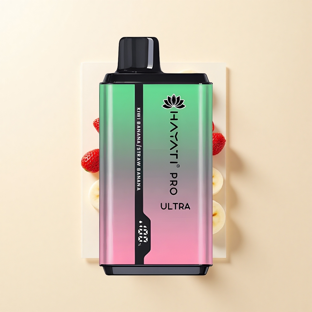 Hayati Pro Ultra 15000 Pufov Jednorázová Vape Kiwi Banán