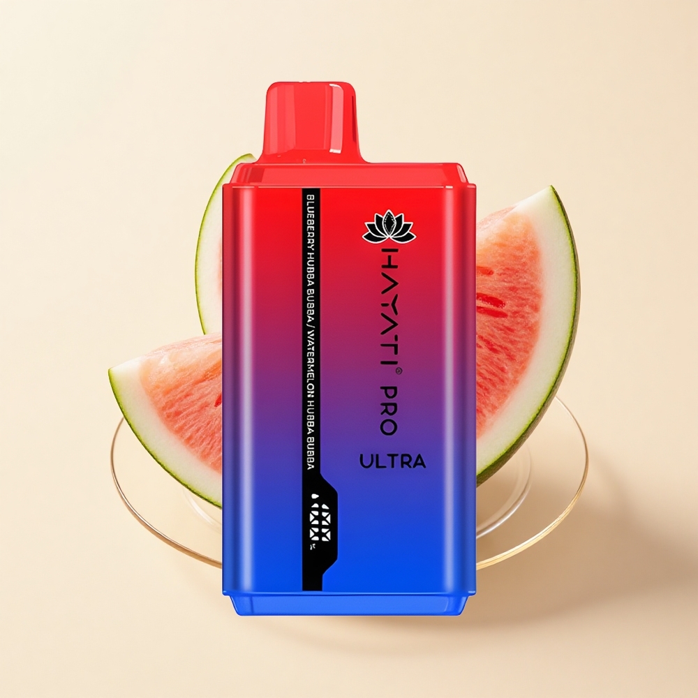 Hayati Pro Ultra 15000 Pôfov Jednorazová Vape Čučoriedka Hubba Bubba