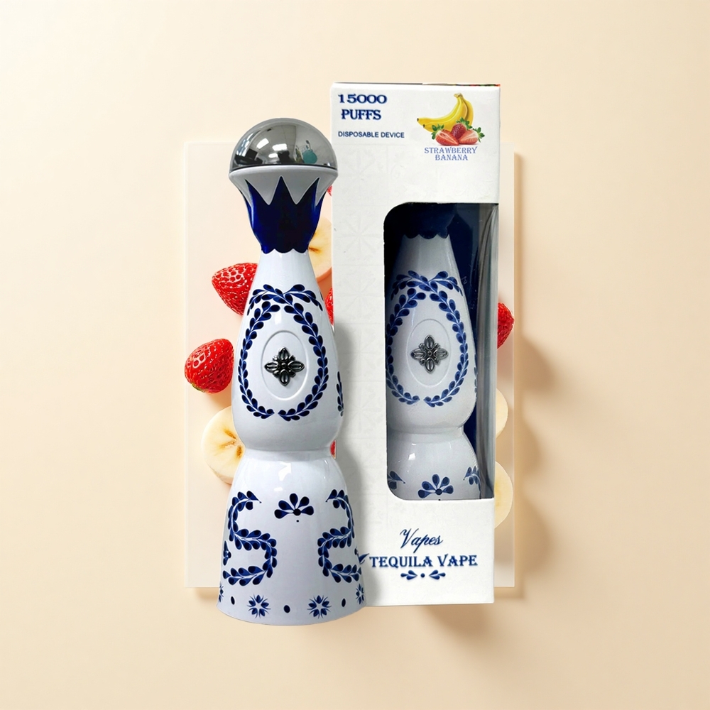 Humo Azul 15000 Pôstov Jednorazová Vape Jahoda Banán 20mL 5 500mAh