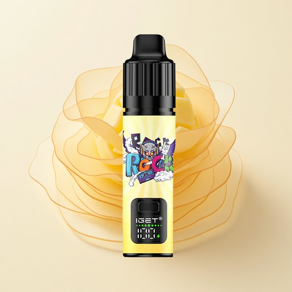 IGET BAR PLUS S3 10000 PŤUKOV Jednorázová Vape Mango Príšera 18ml 5 950mAh