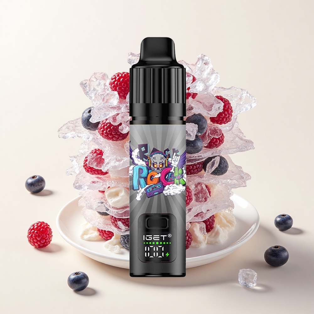 IGET BAR PLUS S3 POD 10000 Pŕch 18ml 50mg Čučoriedkový ľad