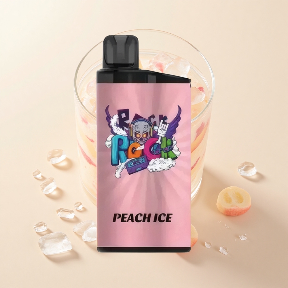 IGET Bar 3500 Pufov Jednorazová Vape Broskyňový ľad s 12 Ohm Mesh Cievkou