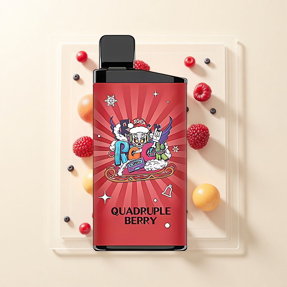 IGET Bar 3500 Pufov Jednorazová Vape Štvoritá Bobuľa 1400mAh Mesh