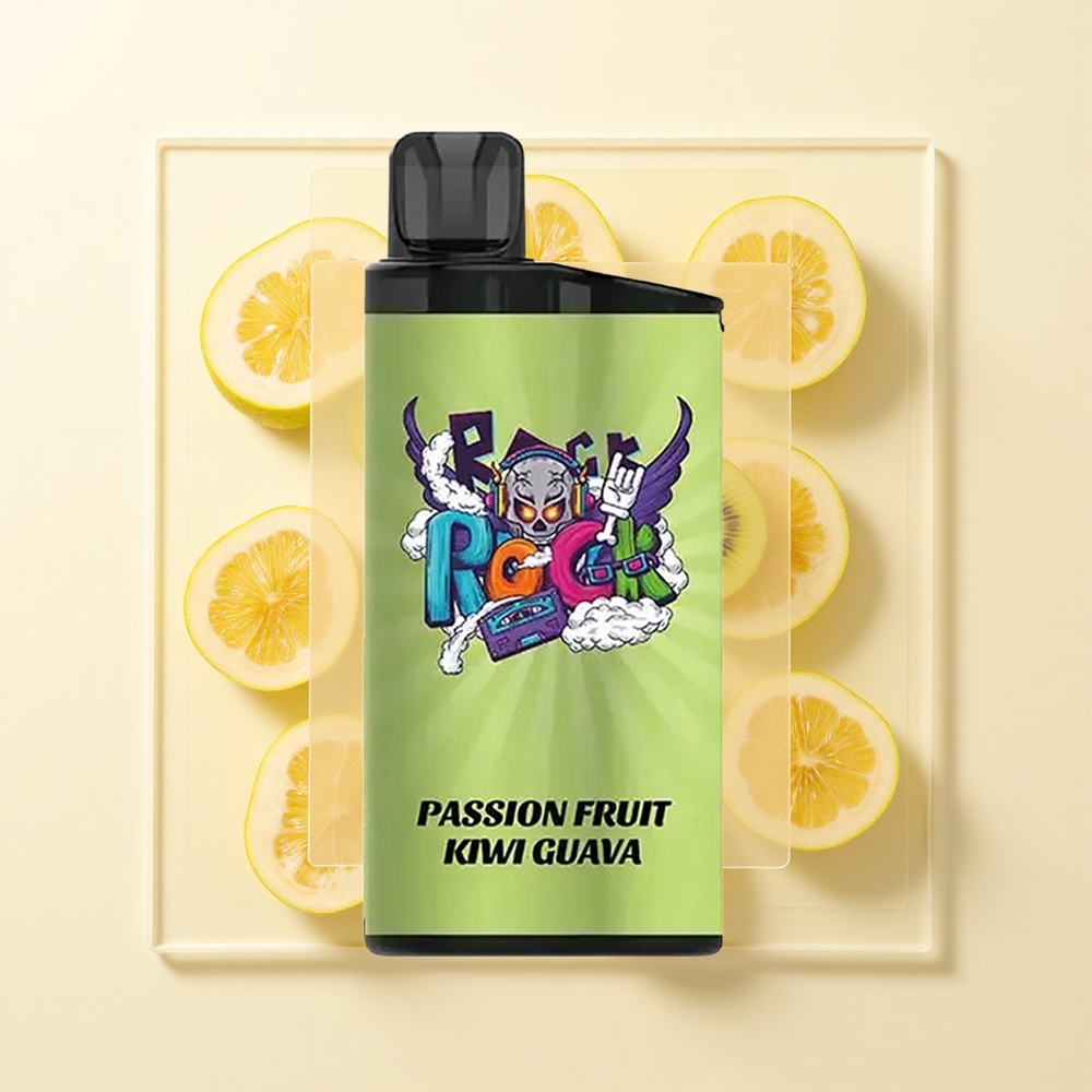 IGET Bar 3500 Pufov Jednorazové Vape Maracuja Kivi Guava 1400mAh 12Ohm Mesh