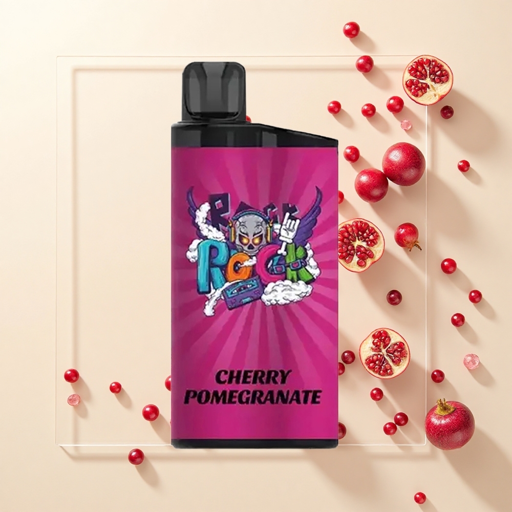 IGET Bar 3500 Pufov Jednorazové Vape Čerešňa Granátové Jablko 1400mAh Mesh