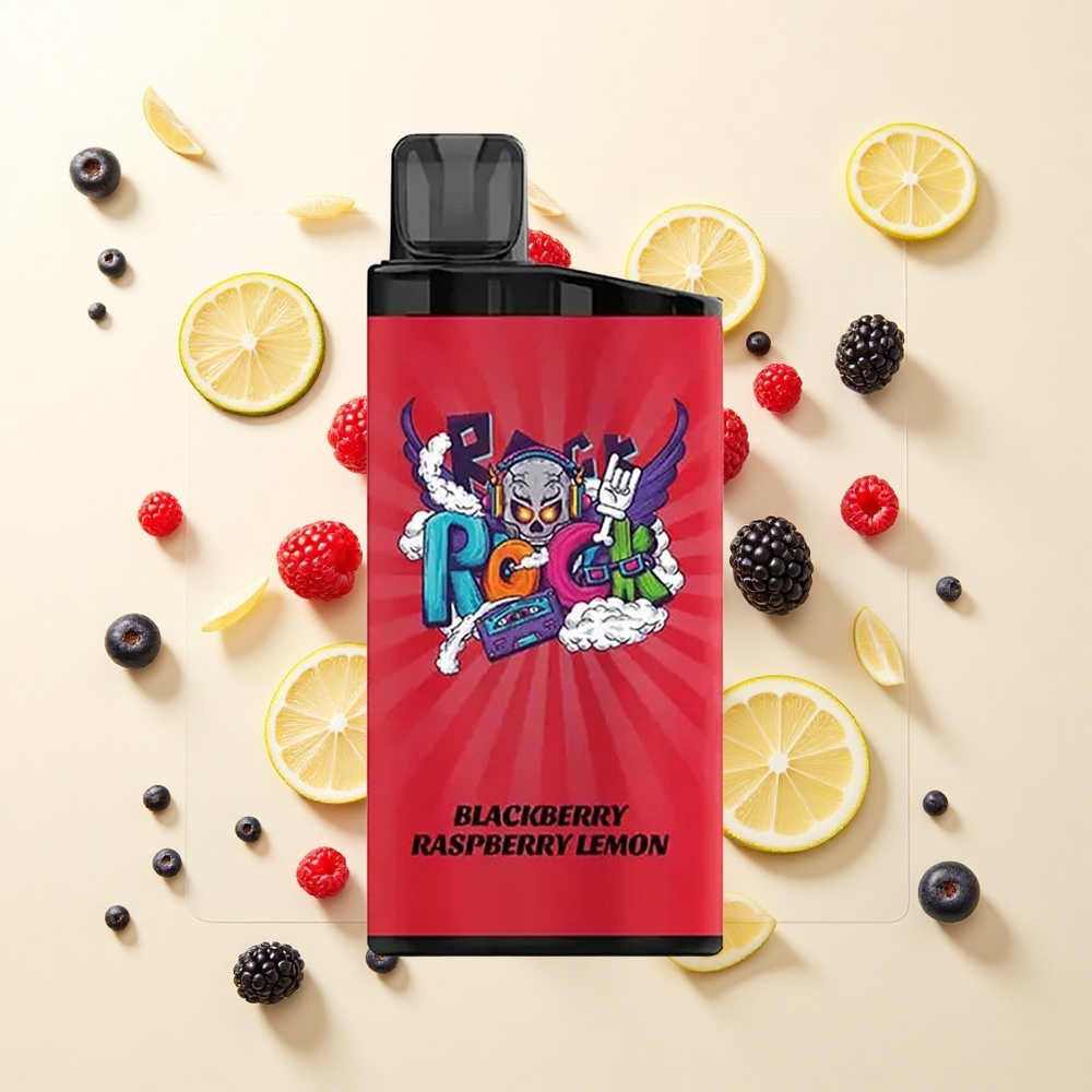 IGET Bar 3500 Púfov 1400 mAh Jednorazová Vape Čučoriedka Malina Citrón