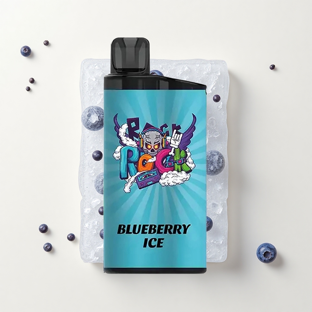 IGET Bar 3500 Púfov Jednorazová Vape Čučoriedkový ľad PC+ALU 1400 mAh