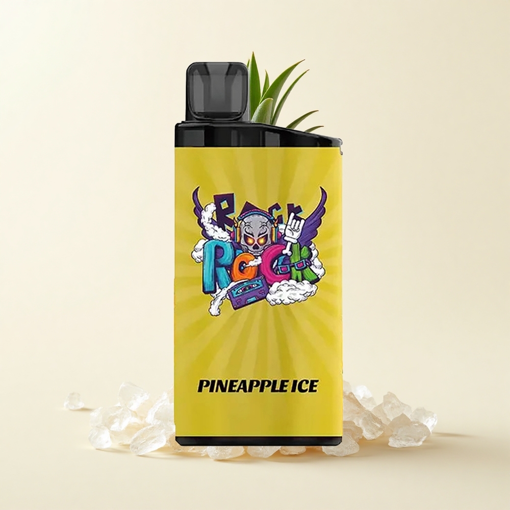 IGET Bar 3500 Púfov Jednorázová Vape Ananásový Ľad 12Ohm Mesh 1400mAh