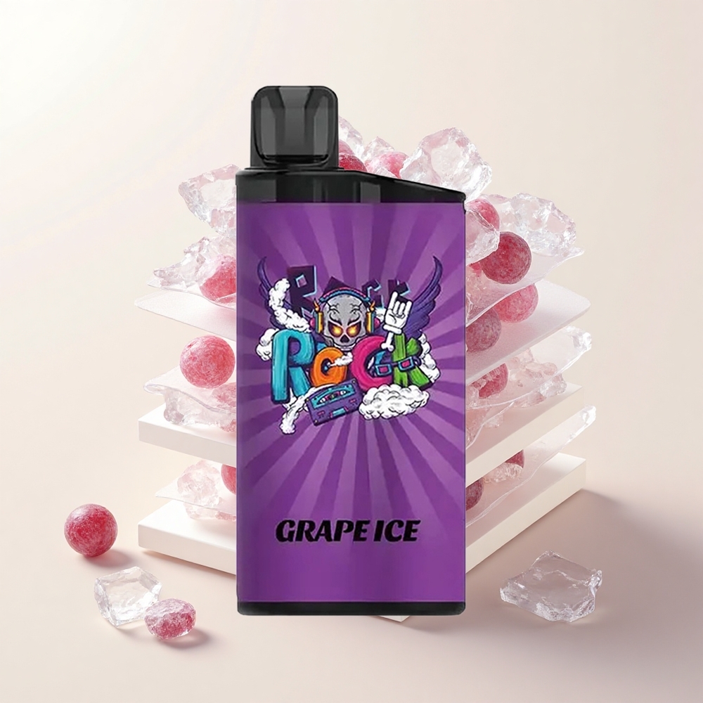 IGET Bar 3500 Púfov Jednorázová Vape Hroznový Ľad 12 Ohm Mesh 1400mAh