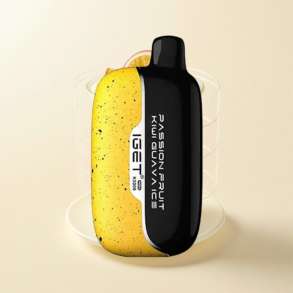 IGET Moon K5000 Náustkov Jednorazové Vape Maracuja Kivi Guava Ľadová PC 495x253x994 mm