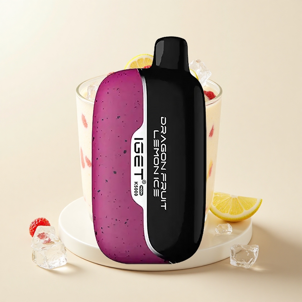 IGET Moon K5000 Púfov Jednorázová Vape Drakovec Citrónový Ľad
