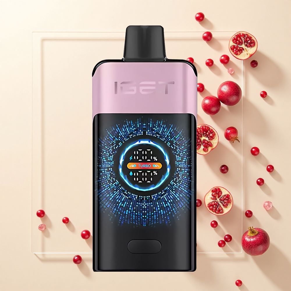 IGET ONE 12000 Pufov Jednorazové Vape Čerešňa Granátové Jablko 2700mAh Dual Mesh