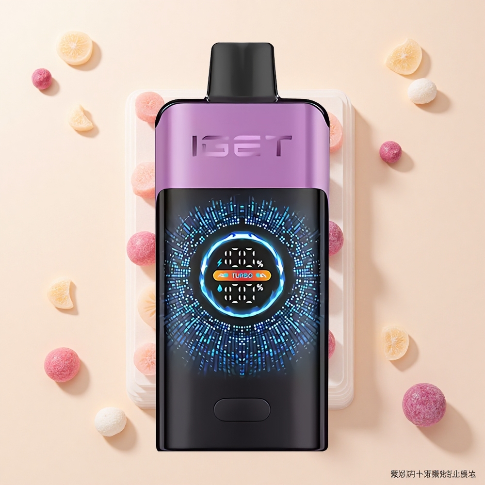 IGET ONE 12000 Pufov Jednorázová Vape PCTG+ALU+PC 2700mAh Hroznový Chupa Chups