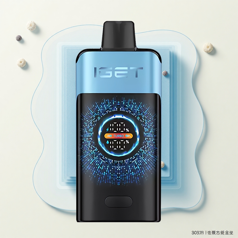 IGET ONE 12000 Pufov Turbo Mod PCTG+ALU+PC Modrá Príšera