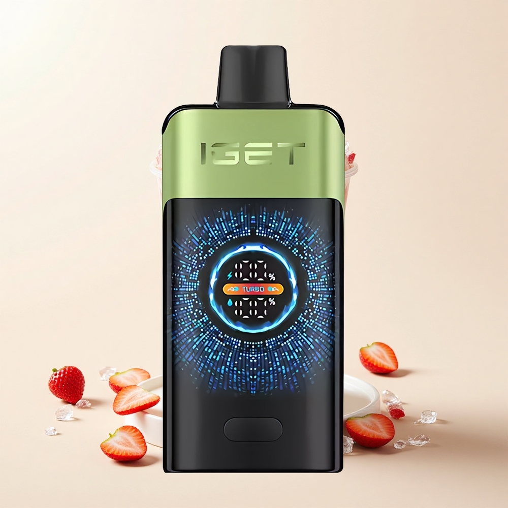 IGET ONE 12000 Púfov Turbo 9000 Púfov 2700mAh 06ohm Jahoda Kiwi Ľad