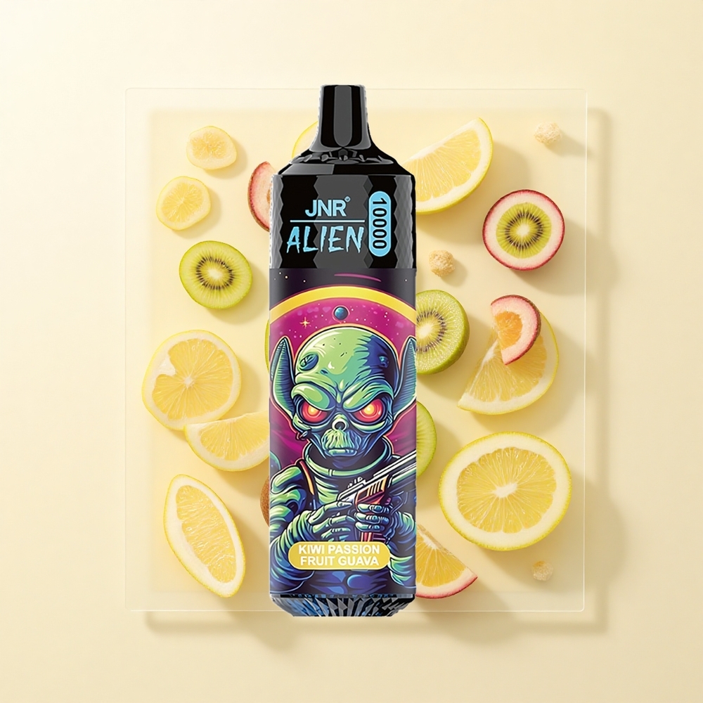 JNR Alien 10000 Púfov 850mAh Typ-C Kiwi maracuja guava