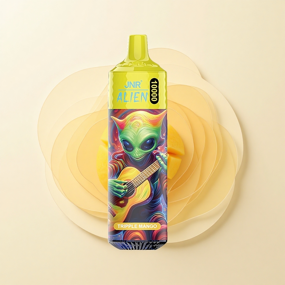 JNR Alien 10000 Púfov Trojitá manga 850mAh Mesh Coil RGB LED Type-C