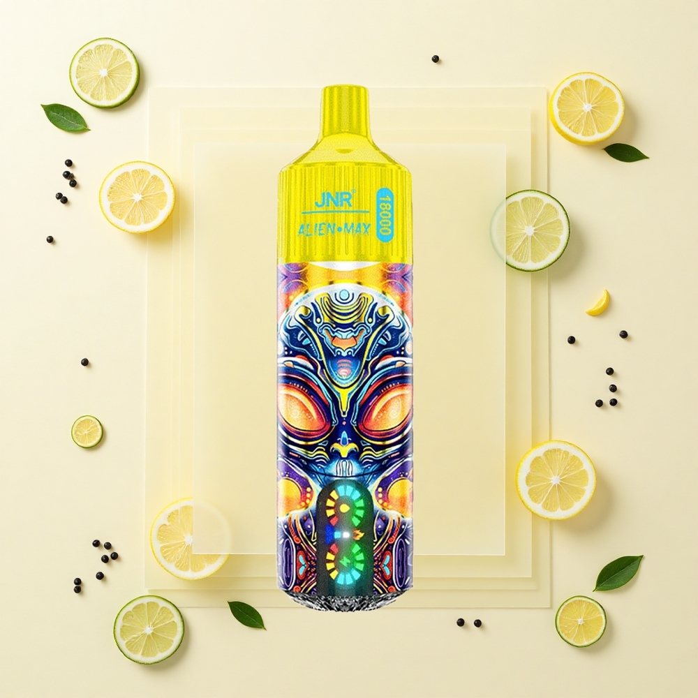 JNR Alien Max 18000 Púfov Dual Mesh 28ml Citrón a Limetka