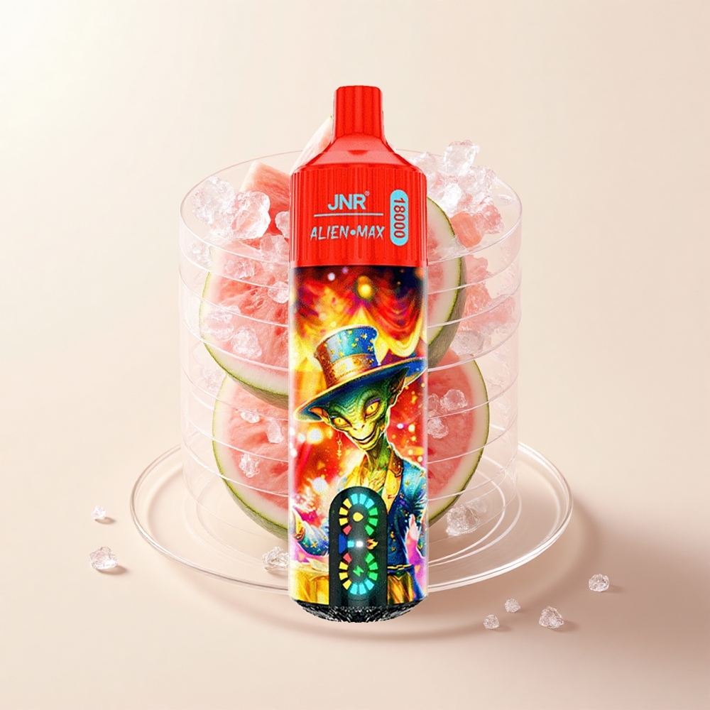 JNR Alien Max 18000 Púfov Dual Mesh 28ml Vodný Melón Ľad