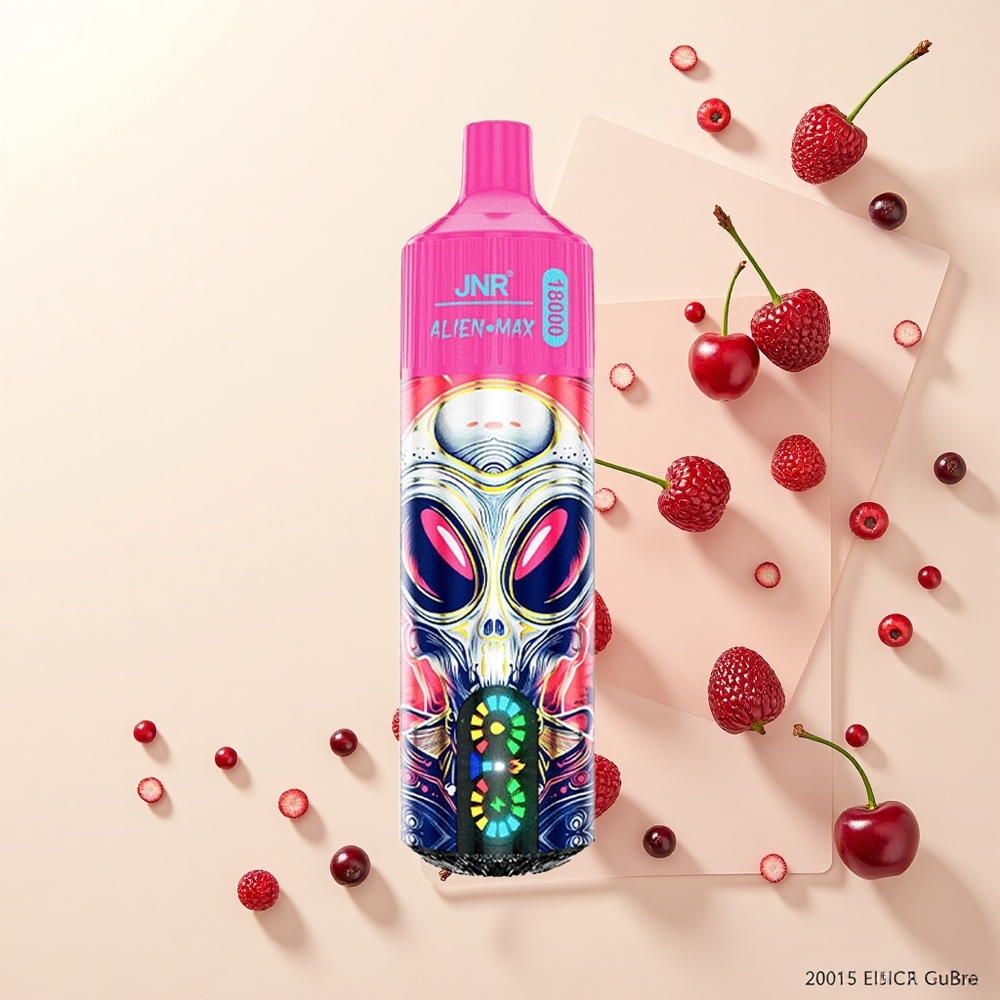 JNR Alien Max 18000 Púfov Dual Mesh Cherry Berry 28ml Typ-C