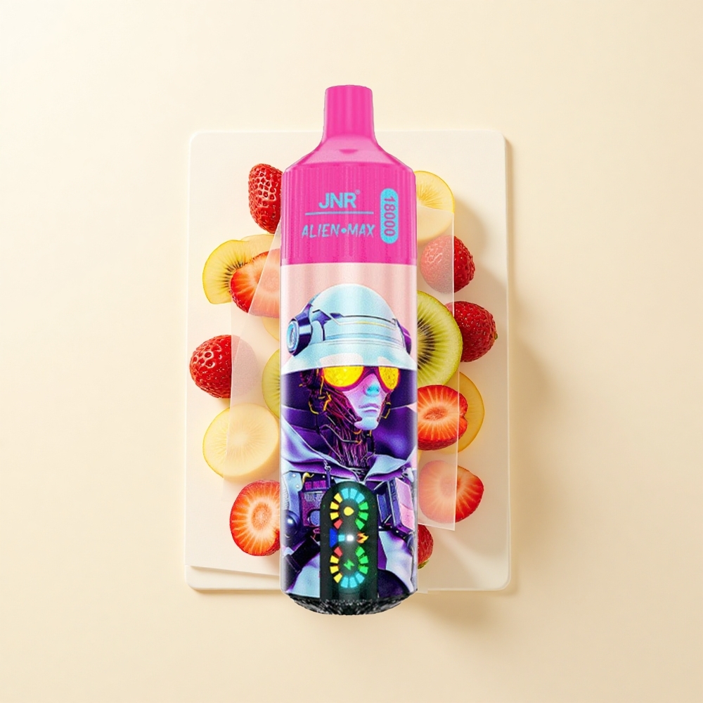 JNR Alien Max 18000 Púfov Dual Mesh Strawberry Kiwi Jednorazové Vape