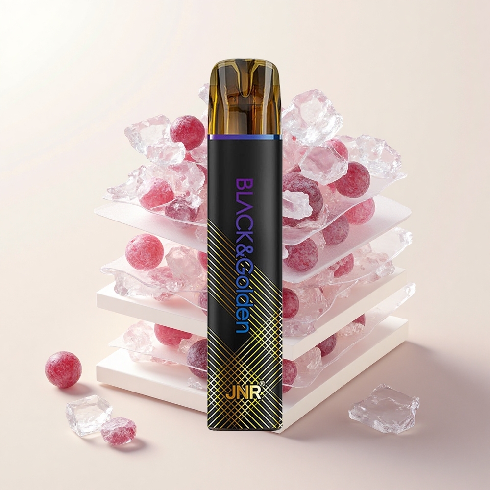 JNR BlackGolden 800 Pufov 550mAh 2ml 2 Nikotín Disposible Vape Grape Ice