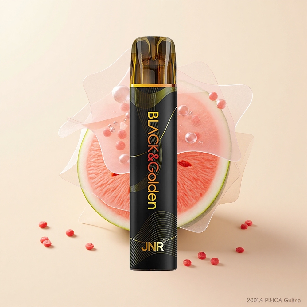 JNR BlackGolden 800 Púfov 2ml 2 Nikotín Vodný Melón Bublinková Žuvačka