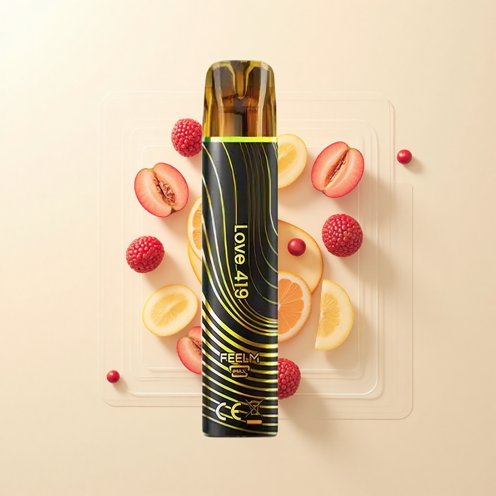 JNR BlackGolden 800 Púfov 550mAh 2ml 2 Nikotín Jednorazové Vape Love 419