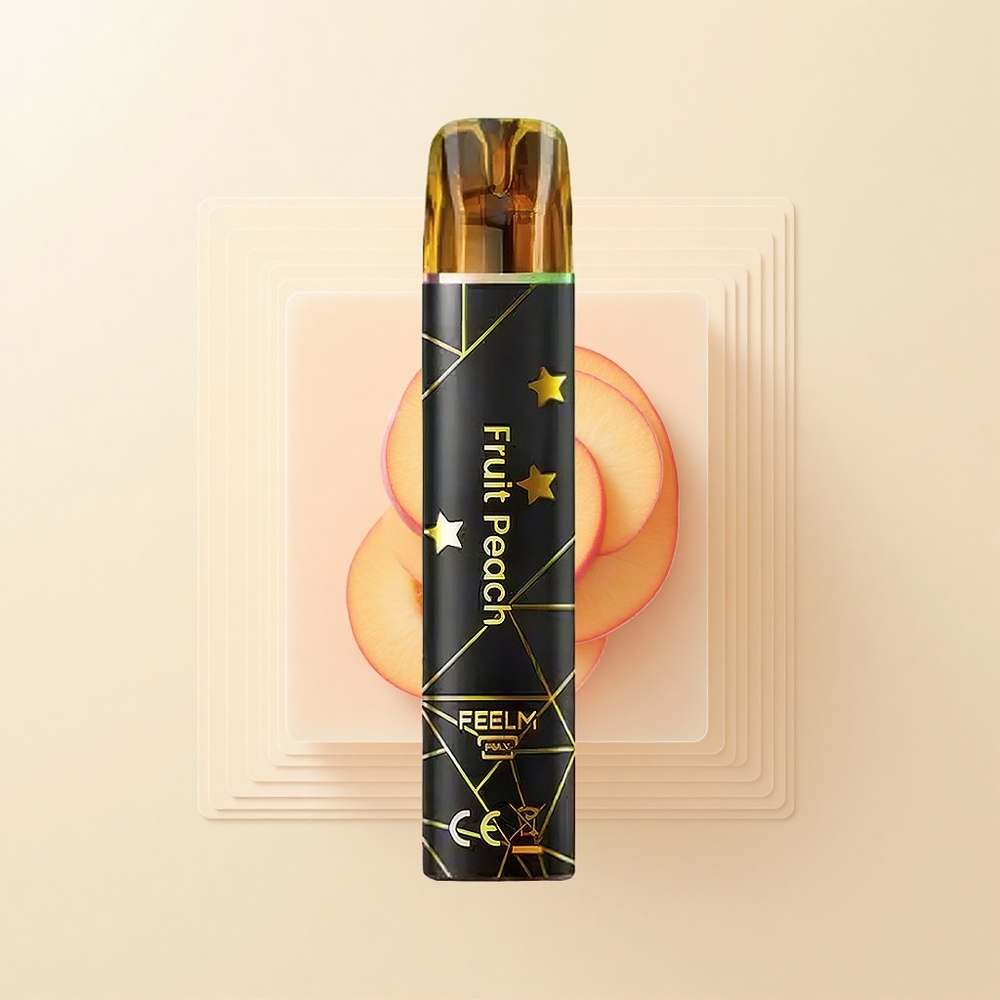 JNR BlackGolden 800 Púfov Jednorazové Vape Broskyňa 2 550mAh
