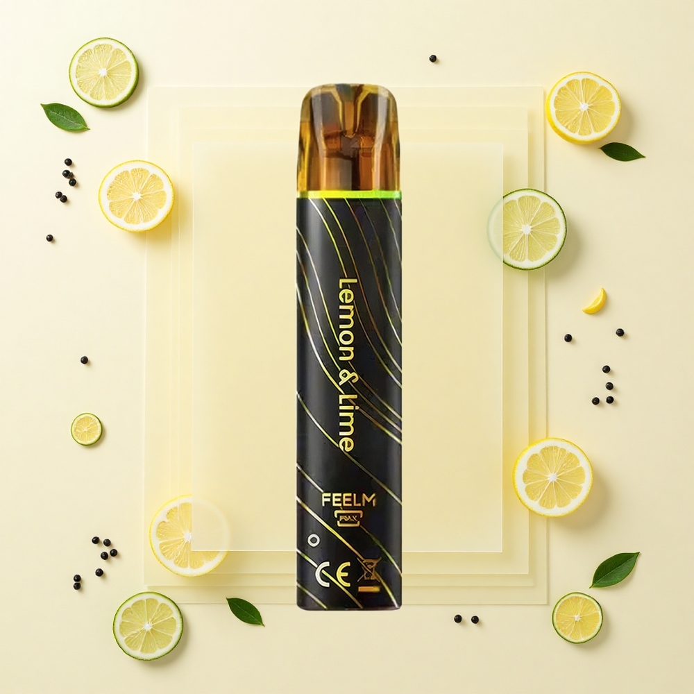 JNR BlackGolden 800 Púfov Jednorazové Vape Citrón  Lípa TPD 2