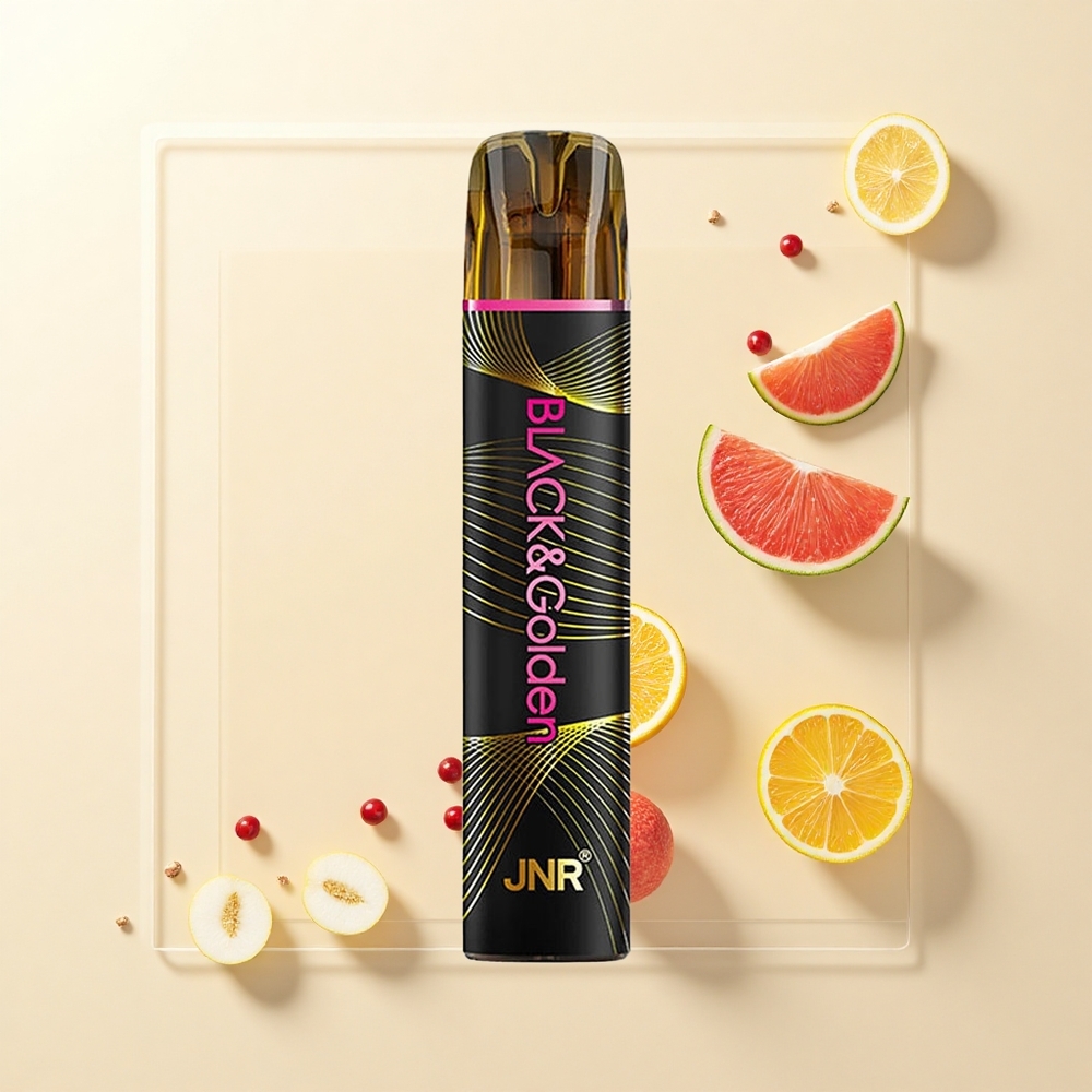 JNR BlackGolden 800 Púfov Jednorazové Vape Lady Killer 2ml 2