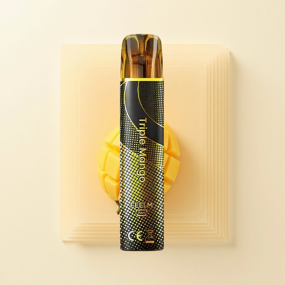 JNR BlackGolden 800 Púfov Triple Mango 2ml 2 Nikotín