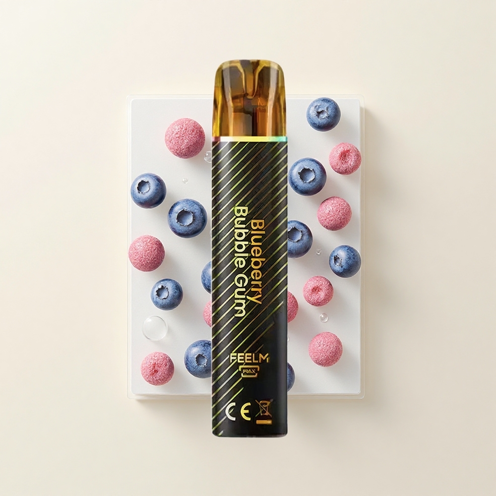 JNR BlackGolden 800 Púst 550mAh 2ml 2 Nikotín Blueberry Bubble Gum