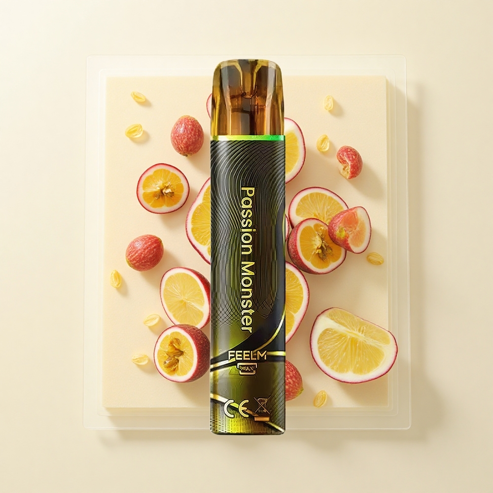 JNR BlackGolden Passion Monster 800+ Púfov bez nabíjania 2ml 2