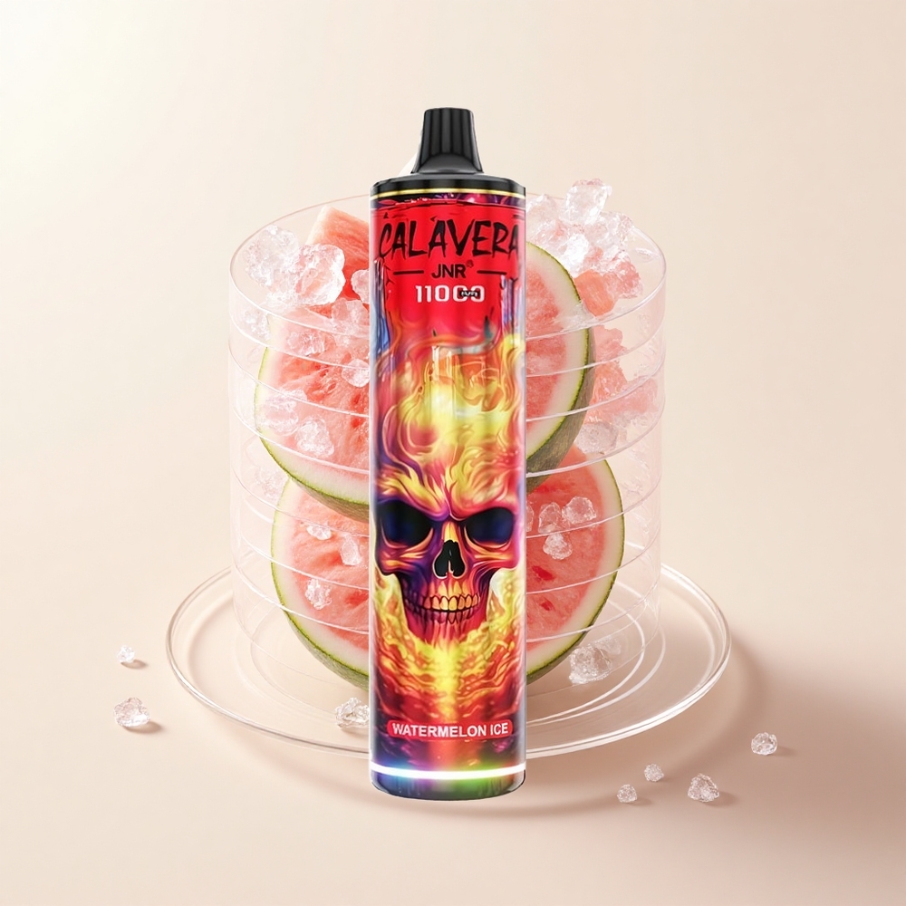 JNR Calavera 11000 Pufov Jednorázová Vape Vodný Melón Ľad Typ-C 850mAh 21ml 10ohm 0-5 Nikotín