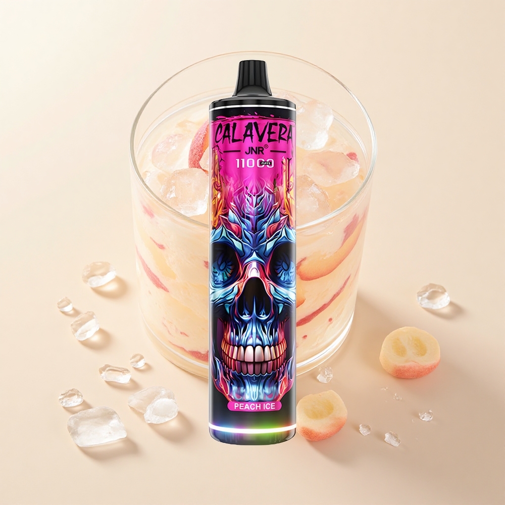 JNR Calavera 11000 Púfov 21ml 850mAh 10ohm Type-C Broskyňový ľad