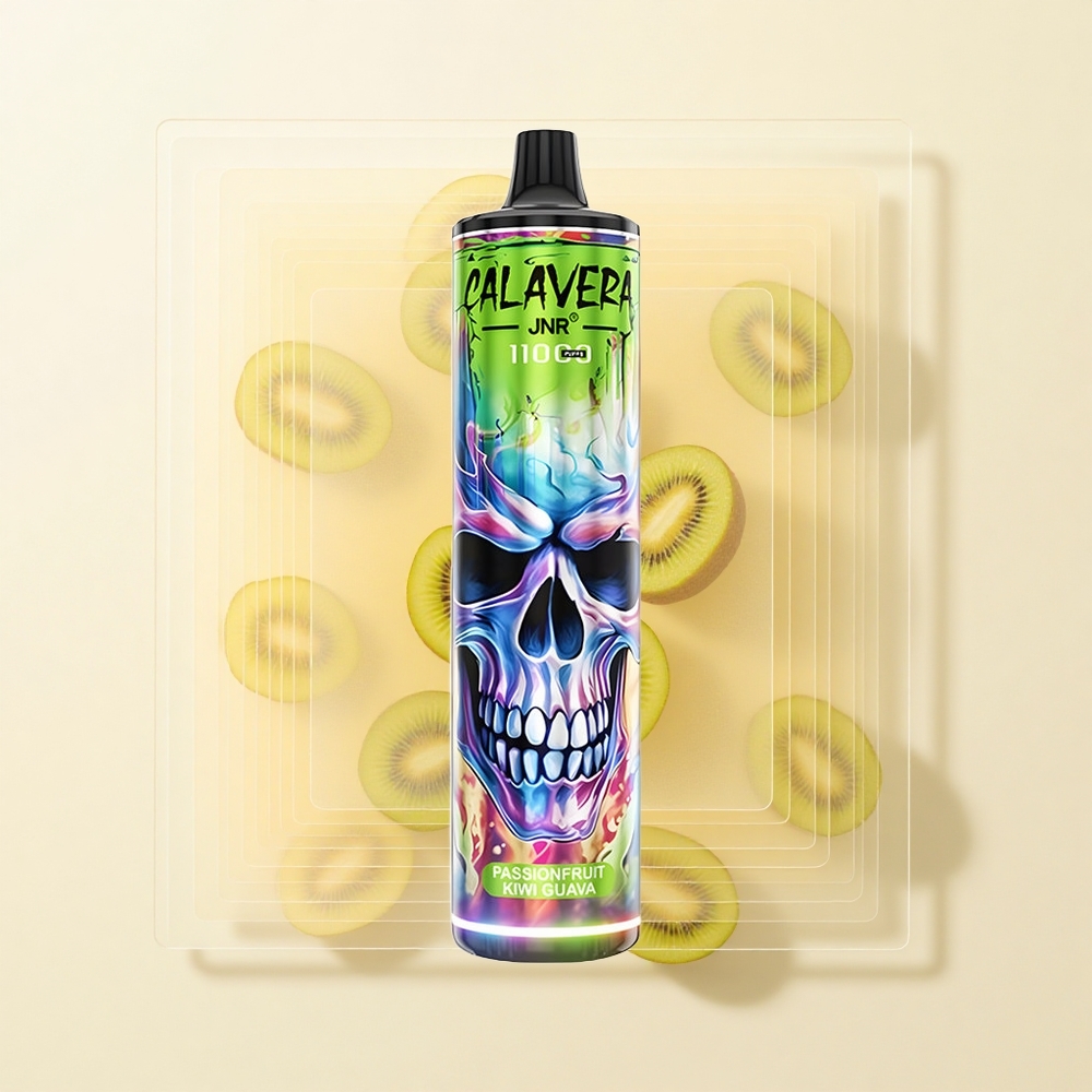 JNR Calavera 11000 Púfov Pasiónové Kiwi Guava 850mAh 21ml 10ohm
