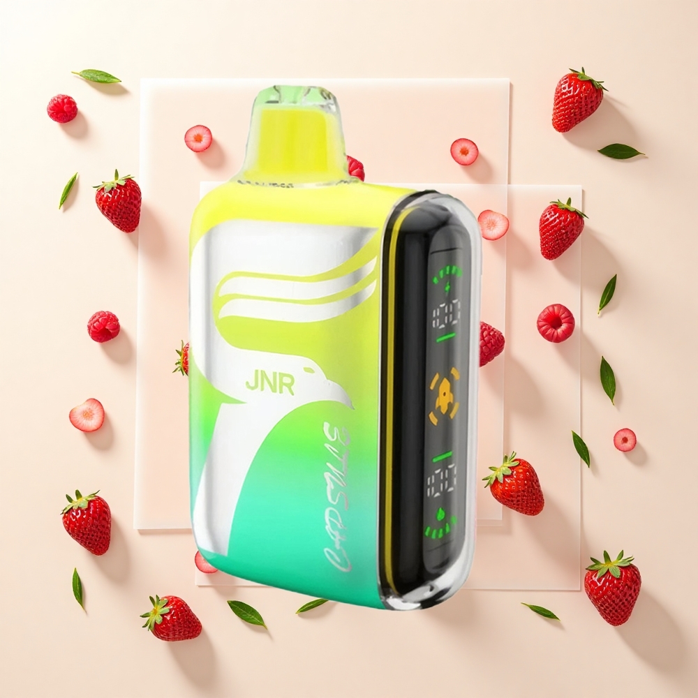 JNR Capsule 15000 Púfov Dual Mesh Boost Jahoda Malina Čerešňa