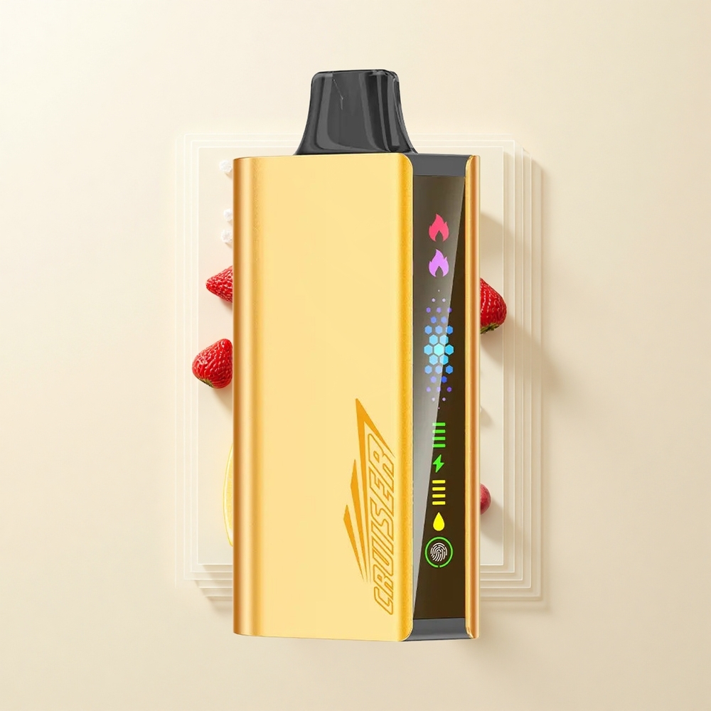 JNR Cruiser 12000 Pufov Bezbatériová Jednorazová Vape Cool Fanta 3500mAh 25ml Dual Mesh 12ohm Full-Metal