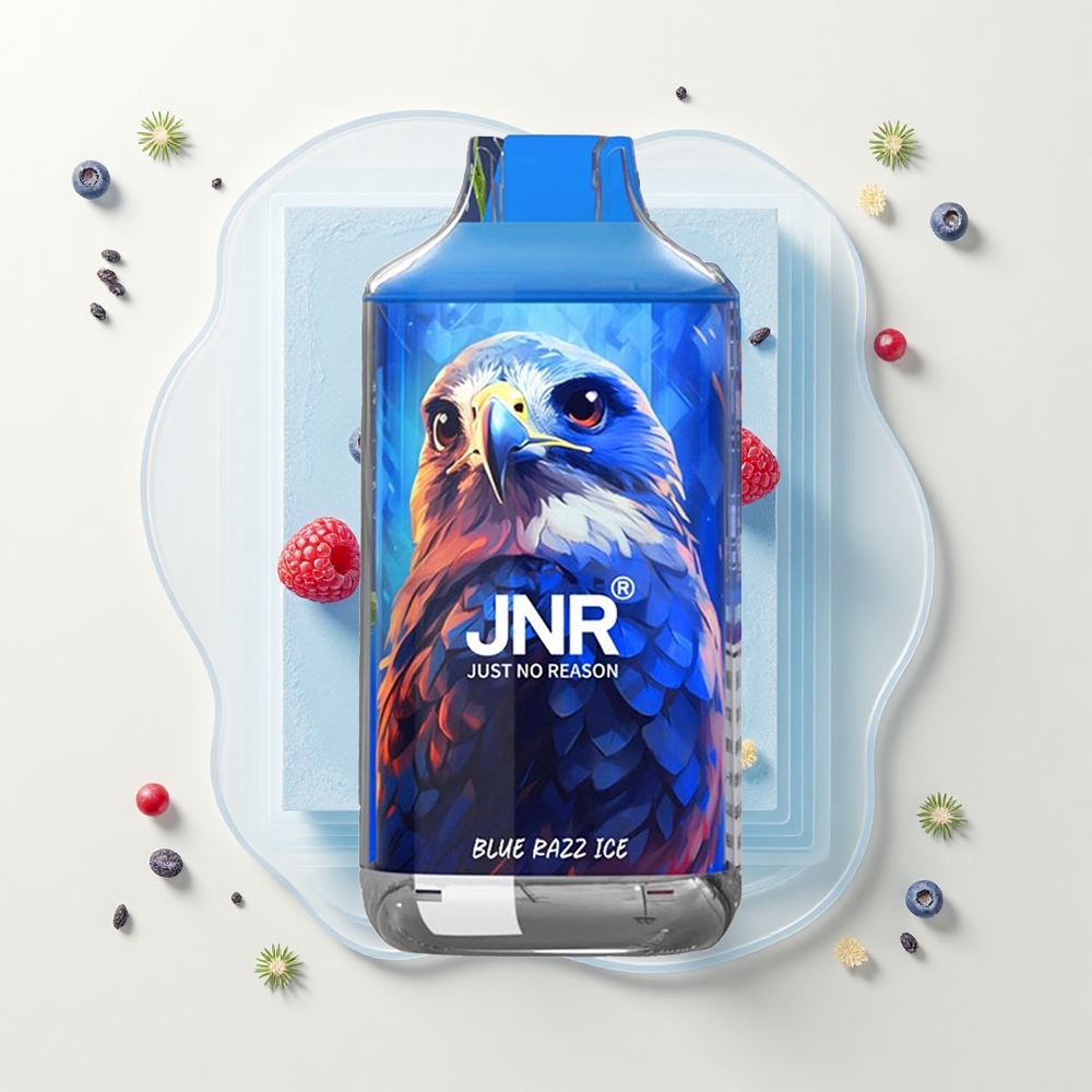 JNR Falcon 16000 Povstov Jednorazové Vape Modrá Malina Ľad