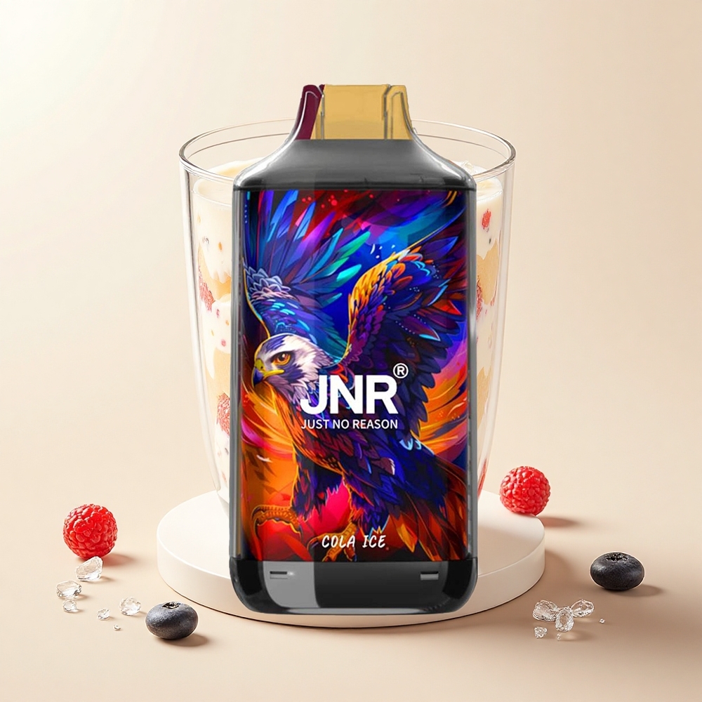 JNR Falcon 16000 Pufov Jednorazová Vape Kola Ice 850mAh 22ml Dual Mesh