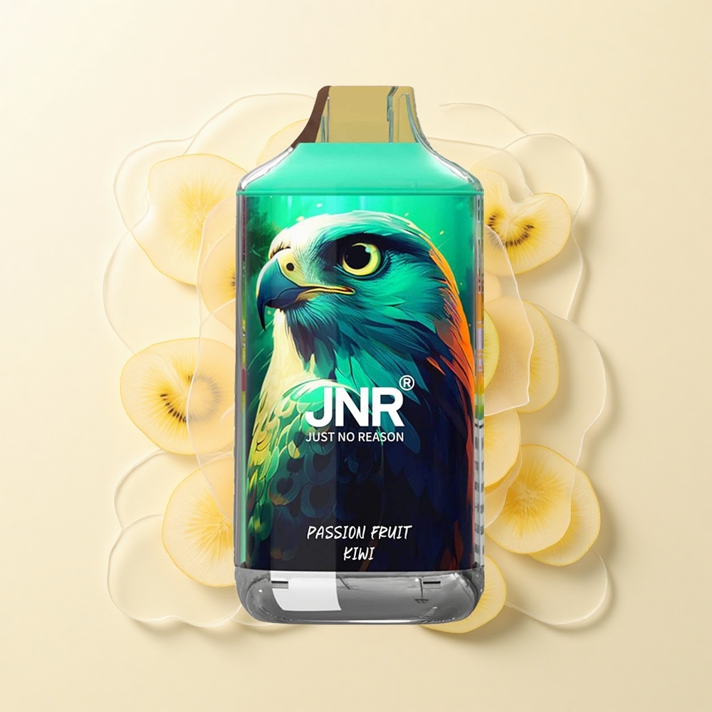 JNR Falcon 16000 Púfov Jednorazové Vape Maracuja Kiwi 850mAh 22ml Dual Mesh