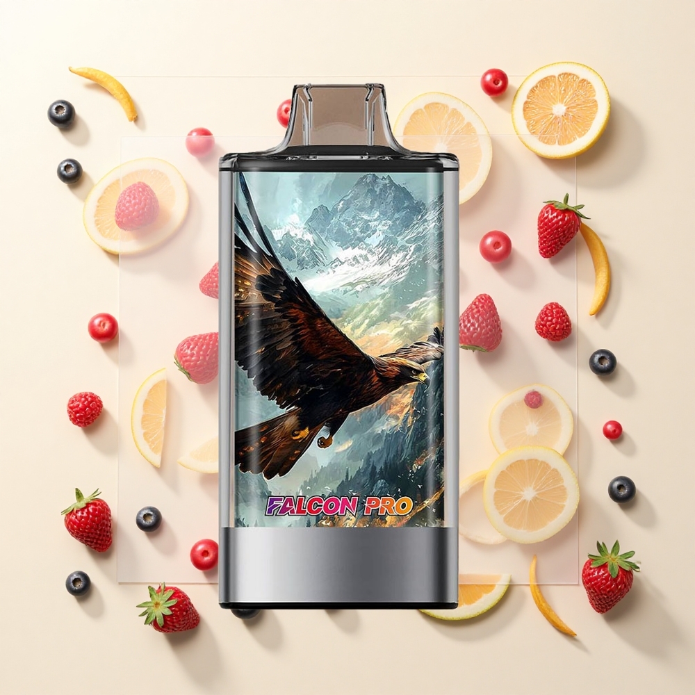JNR Falcon Pro 28000 30ml 950mAh 5 Nikotín Mix Bobule Display Dual Mesh USB-C MTL