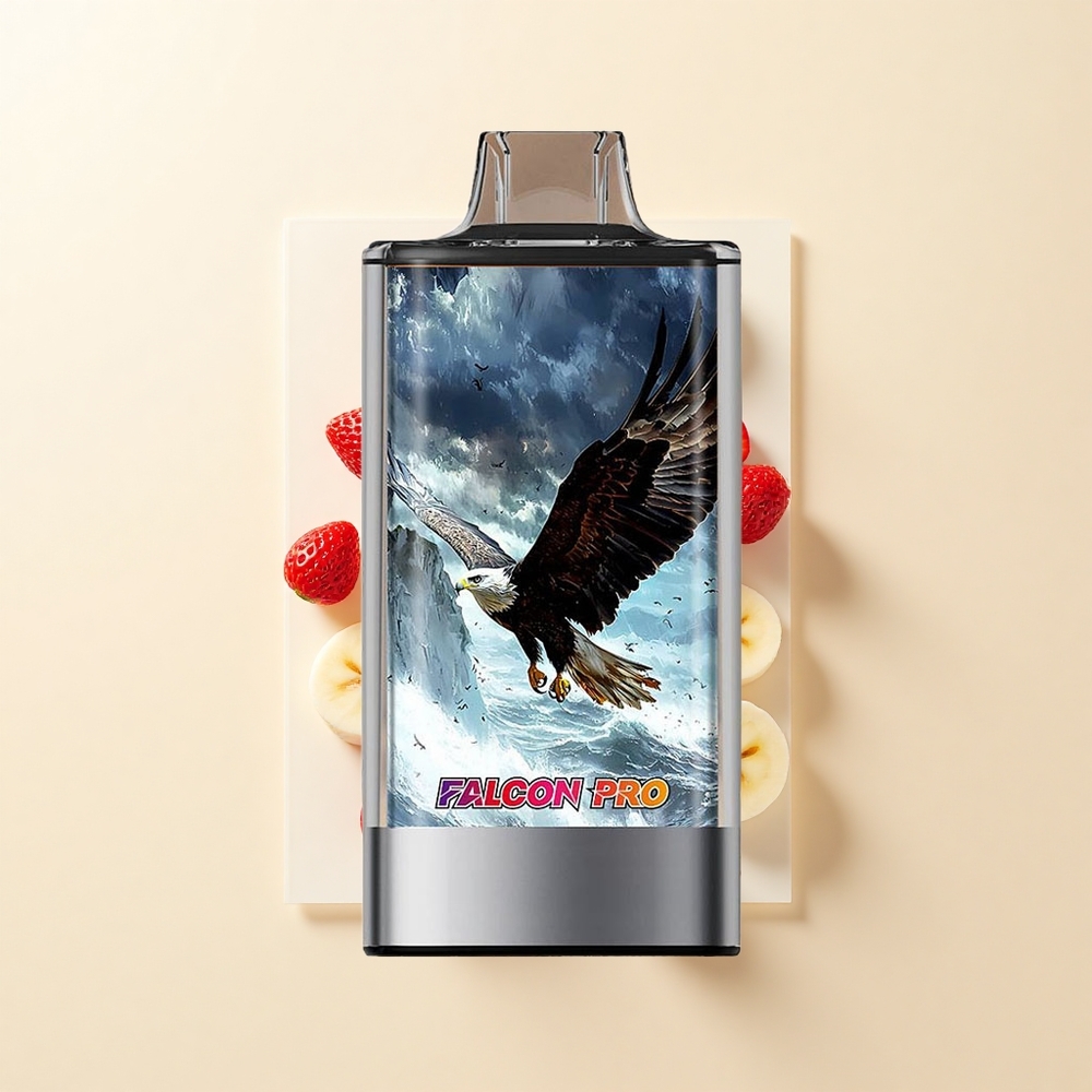 JNR Falcon Pro 28000 30ml/950mAh 5 Dual Mesh MTL Jahodovo-Bananový