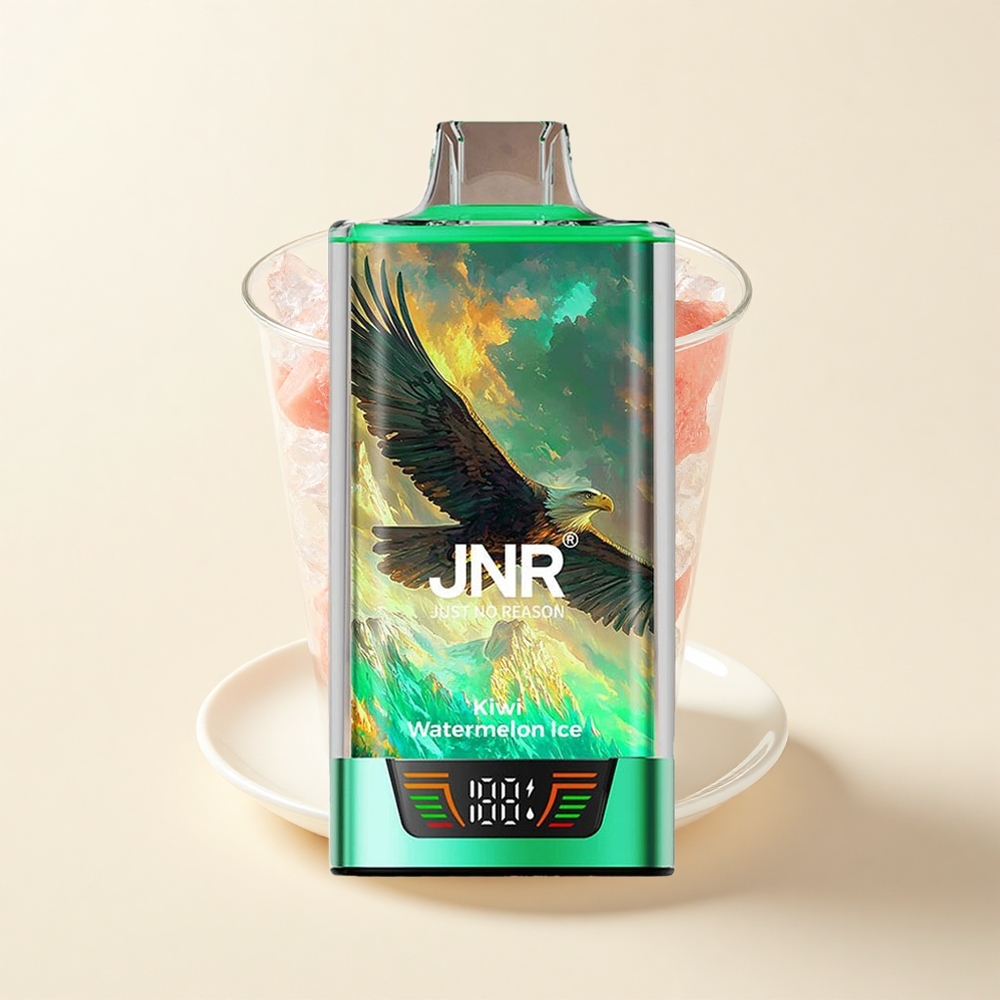 JNR Falcon Pro 28000 Fľaša 30ml Batéria 950mAh Kiwi Vodný Melón Ľad MTL Dual Mesh USB-C
