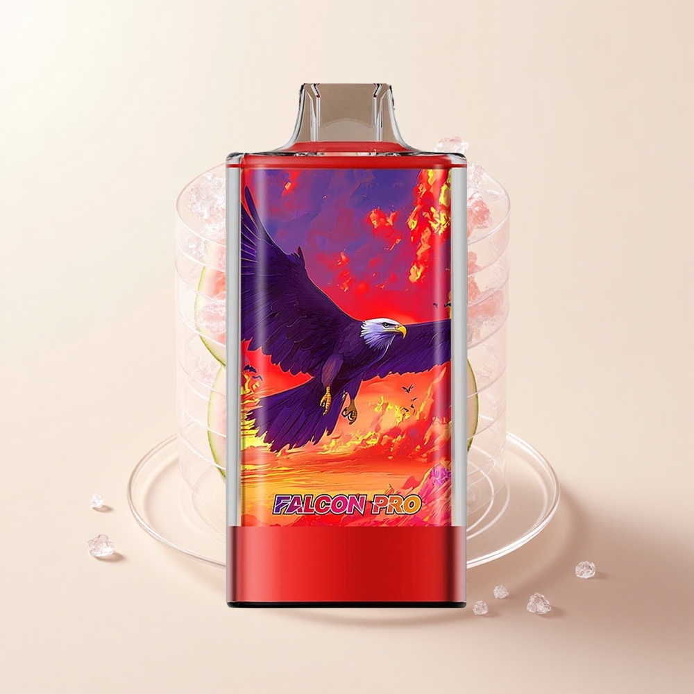 JNR Falcon Pro 28000 Vodný melón ľad 30ml 950mAh 5 Nikotín Smart Display Dual Mesh USB-C MTL