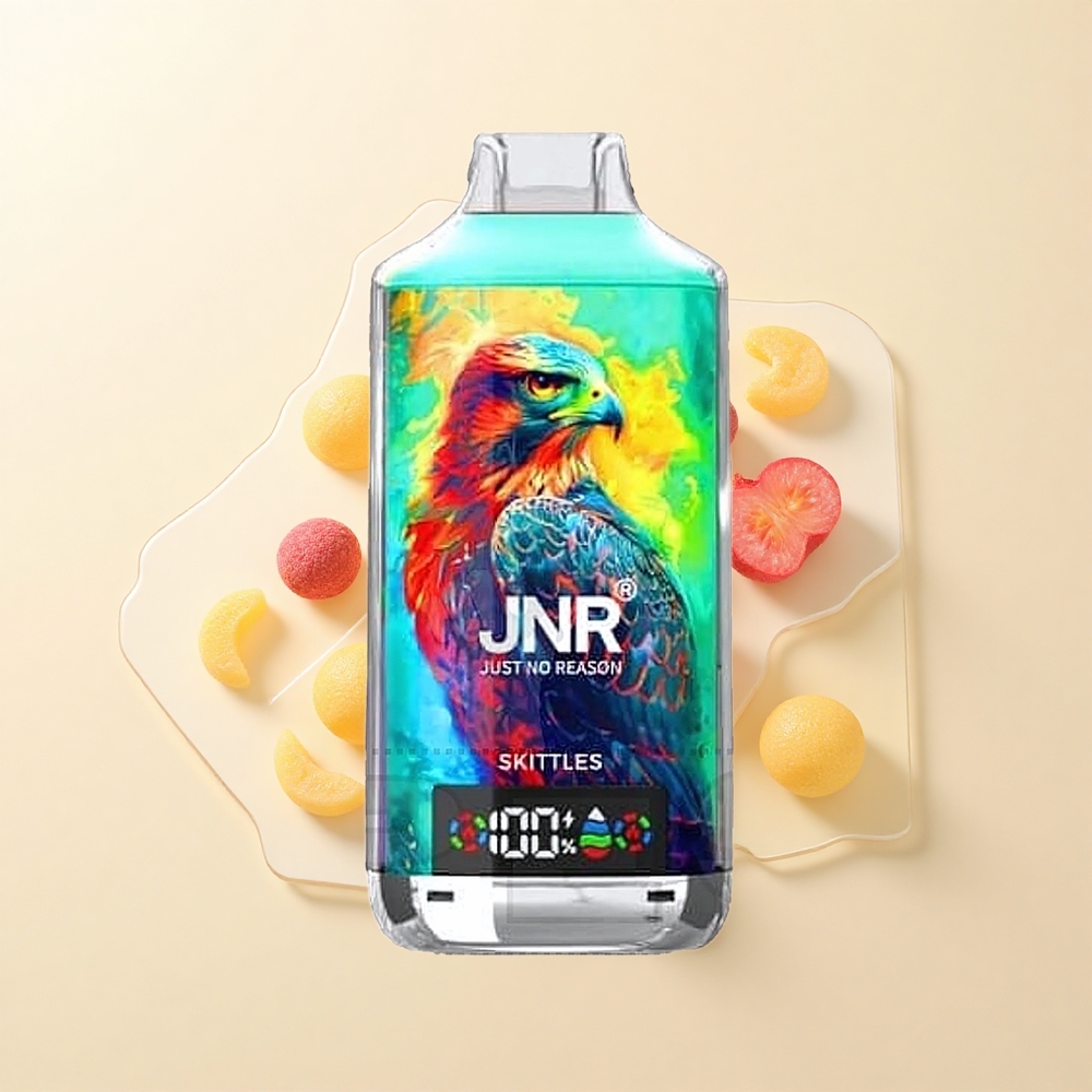 JNR Falcon X 18000 Púfov 750mAh 24ml Dual Mesh Digitálny Skittles